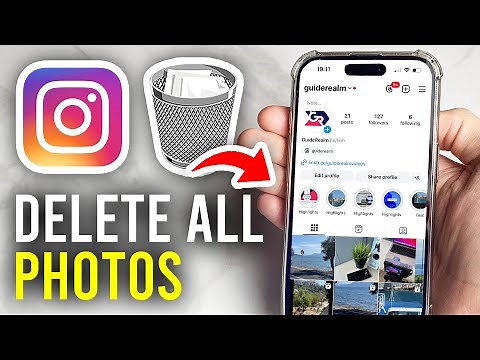 How To Delete All Instagram Photos At Once - Full Guide