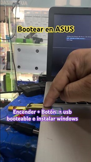 ASUS Bootear en cualquier laptop SENCILLO y a formatear #bootearenasus