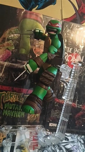 2012 TMNT Raphael figure by NECA posing and review #necatmnt #neca #tmnt #raphael #actionfigures