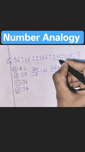 Reasoning Number Analogy Pyq tricks