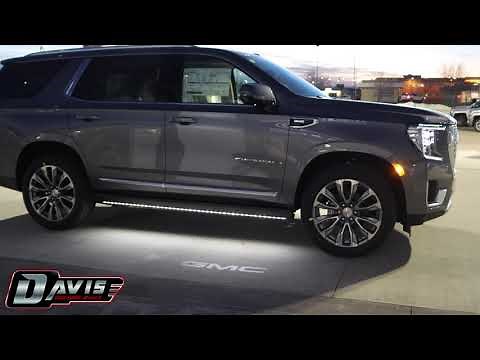 2021 Yukon Denali with illuminated GMC emblem and