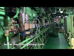 Alpha Lubrication System Live Working and Injection- MAN L70MC-C Engine