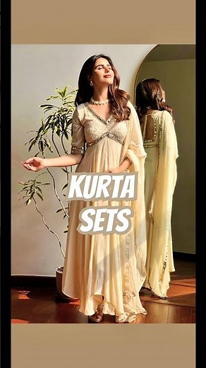 Trendy Kurta Set Lookbook ✨ | Stylish Ethnic Wear Ideas for Every Occasion #ytshorts #kurtasets
