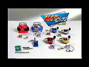HitClips music player ad from 2001