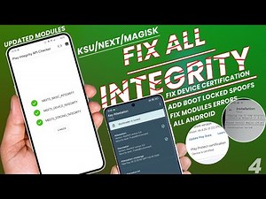 New Update: Fix Play Integrity & add Bootloader Lock Spoofs | Fix Module error & Device Certified