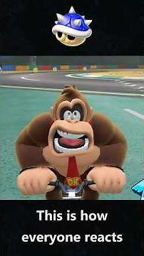 How Everyone Reacts to the Blue Shell #mariokartworld