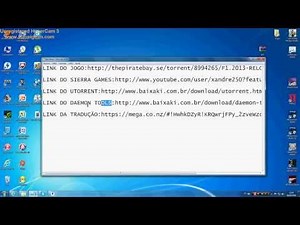 Como baixar e instalar o F1 2013 e a Tradução dele