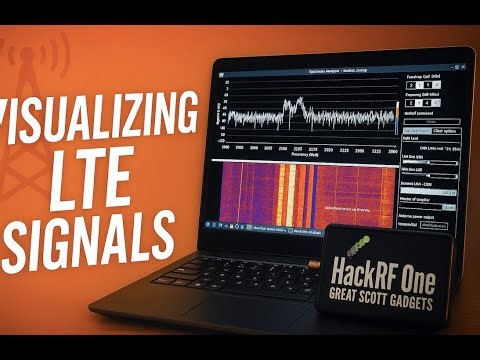 LIVE LTE Signal Visualization with HackRF One & DragonOS FocalX (Step-by-Step Demo)