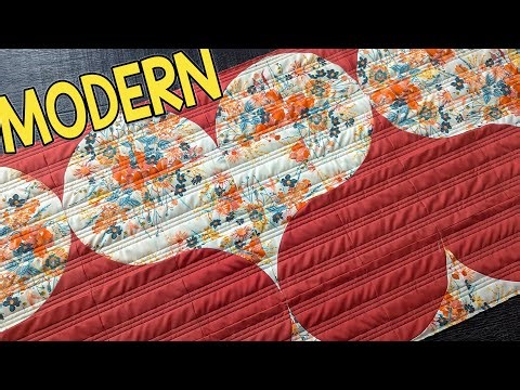 Drop of Love | Quilt Pattern | Curve Quilts | Scraps