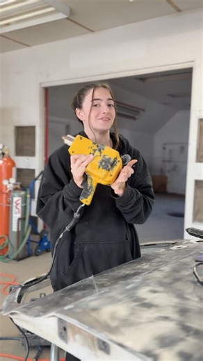 Cassidy Mceown on Instagram: "Pin welders don’t get enough love. Do you have one in your shop — and what brand are you using? 👀 #WomenInAutomotive #CassidyMcEown #CarCulture #fyp #rustbros #mattshewchuk #tooloftheweek"
