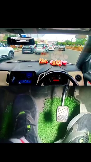 9.9K views · 389 reactions | Clutch control in traffic #cardriving #trending #sainicardrive #viralreels #viralreel #cardrivingstatus | Saini Car Drive | Facebook