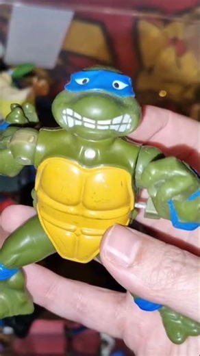 found this TMNT vintage figure in a box full of toys