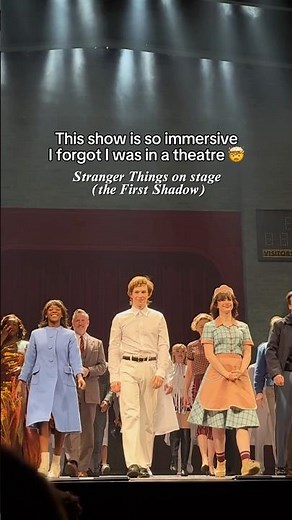 The special effects felt real 🫣 | Stranger Things on Stage