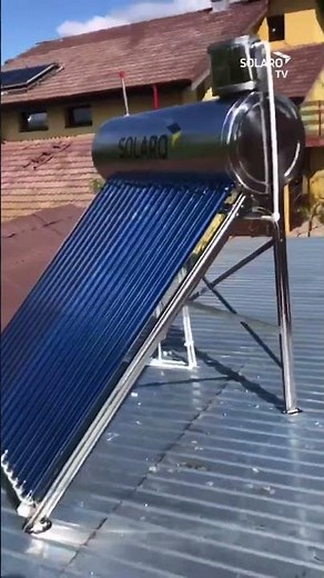 Panouri solare pentru apa calda Solaro 👉 eficienta & randament 100% #solaro #panourisolare