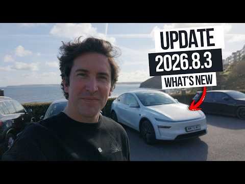 Tesla UPDATE 2026.8.3 UNLOCKS some cool NEW Features