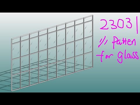 23031 - Revit Surface Pattern for Glass