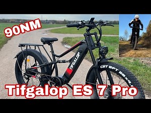 Tifgalop ES7 Pro Fully Fatbike with Dual Motor in Test Review Ebike Pedelec Experience