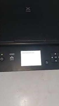 3- Canon pixma TS 5050 Cleaning blank page problem | How to fix it #print #printer #canon #cleaning