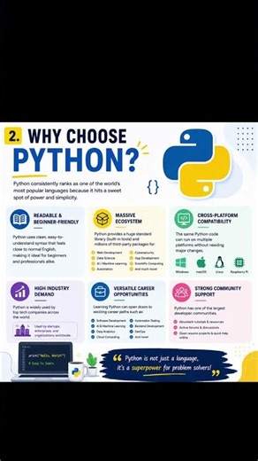 Why Choose Python?