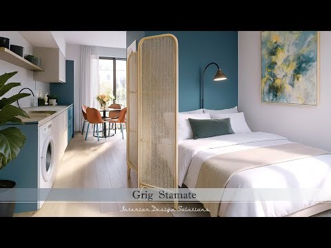 Small Space MAGIC: 50 Amazing Studio Apartment Design Ideas #12