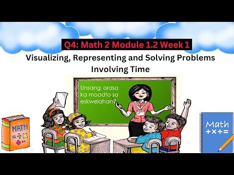 Q4 Math Grade 2 | Module 1.2 Week 1 | Visualizing, Representing and Solving Problems Involving Time