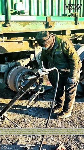 Smart Truck Brake Maintenance Technique: One Man Job.