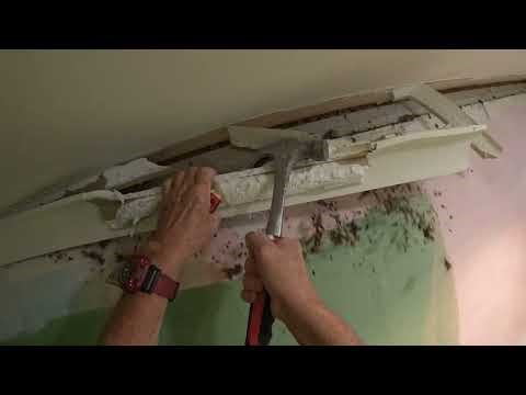 Take The Cornice Off And Square Set DIY