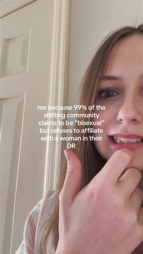 ‼️ READ: i am by no means 'policing' bisexual people. what i meant by this post was that many people in the shifting community claim to be bi just because