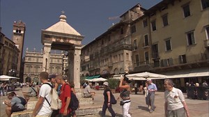 Dominating Verona is the third-largest Roman amphitheater ever built, the magnificent Arena di Verona (Verona Arena). | GoTraveler