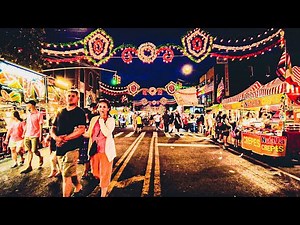 18th Avenue Feast BENSONHURST - Walking in Brooklyn NYC | Commentary 4K Walking Tour | City Ambience