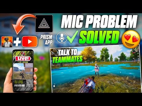 How to Fix Mic Problem in Prism Live Studio | Talk to Teammates While Streaming 😍