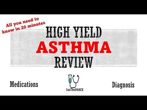 Asthma Review | Mnemonics And Other Proven Ways To Memorize for the PANCE, PANRE