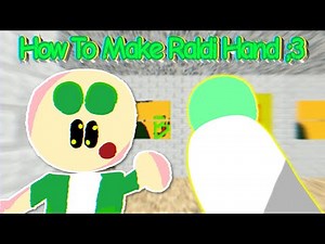 [REBOOTED] How To Add Raldi 3D Hand To Your Decompile! 🙌😎/ #video #decompile #baldisbasics