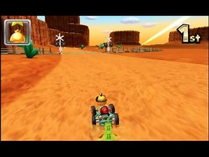 Mario Kart 7: N64 Kalimari Desert [1080 HD]