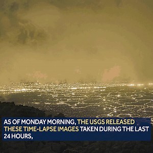 Volcano Eruption Time-lapse 🌋 The USGS released these time-lapse images showing the eruption of Mauna Loa volcano in Hawaii from several different angles. Here's the latest: https://bit.ly/3GS6YDf | KCRA 3