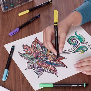 7.3K views · 105 reactions | Each color brings a new dimension, each stroke creates a precise mark, and each thought becomes a new reality, all without bleed-through. WE WERE MADE to bring art to life with #SharpieArtPens. | Sharpie | Facebook