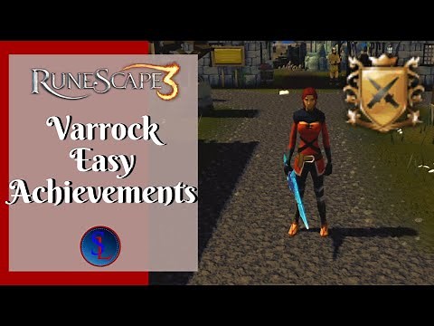 RS3 Ironman Friendly Easy Varrock Achievement Guide [Updated 2021]
