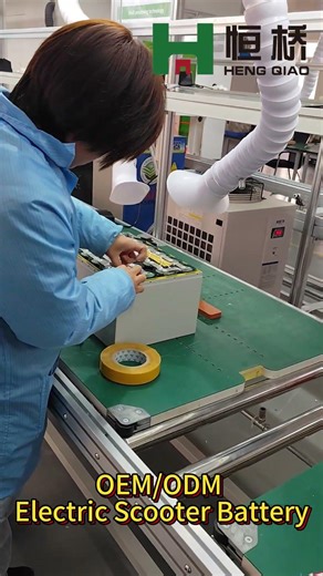 Custom #LiFePO4 #Battery Pack with BMS for Electric Scooter & Low Speed Cars #factory