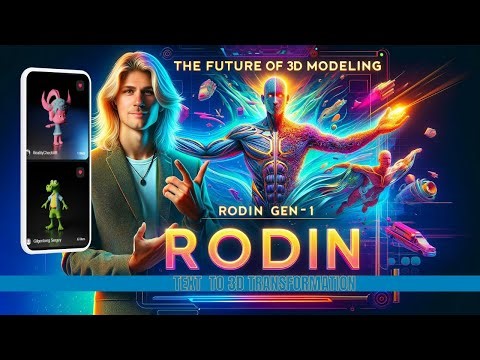 The Future of 3D Modeling: Rodin Gen-1 Text Transformation