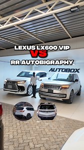 Lexus LX600 VIP vs Range Rover Autobiography 🤔 @autoboxmotorsltd 🎥: @amina_manka_ | Earl Karanja