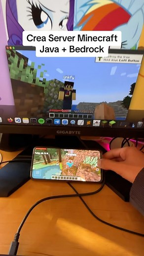linkfy on Instagram: "Crea un Server minecraft compatible con Ediciones Bedrock y Java #python #programacion #javascript #tech #tecnologia #html #ingenieria #antiprofe #tips #minecraft"
