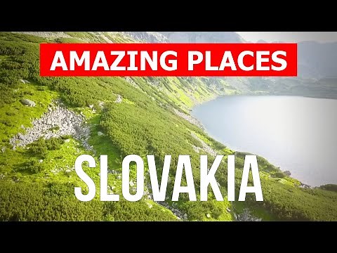 Slovakia country tour | Sights, landscapes, nature, cities | 4k video | Slovakia travel from above