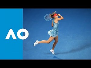 Maria Sharapova v Caroline Wozniacki match highlights (3R) | Australian Open 2019