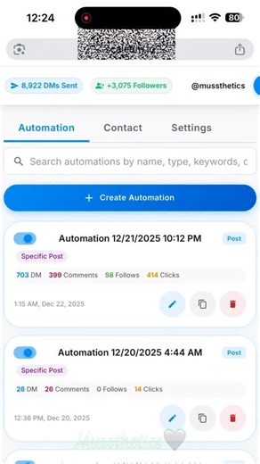 Muskan on Instagram: "If you wish to get link in ur dm comment for link 🔗 To all those people wondering does auto dm works or how can we send auto dm ? Here is ur answer I hope this tutorial helped you out and I personally have gained more than 5k followers through auto dm and you can too 🤌✨ @scaledm.io #viral #explorepage✨ #instagram #trending #fyp #contentcreationtips #contentcreatorlife #autodm #reel #reelinstagram #reelitfeelit #reelkarofeelkaro #trend #growth #viral #foryou"