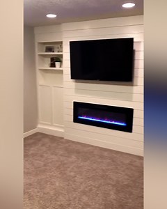 Get the fireplace here: https://bit.ly/3mOYSzQ Follow Corbin (https://www.instagram.com/buildwithcorbin/ | https://www.tiktok.com/@housetohomediy?) for more! We hope you love the products we recommend! Just so you know, BuzzFeed may collect a share of sales from any links in this video description. | Tasty Home