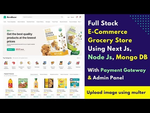 #21 Full Stack Next js E-commerce Project Tutorial | upload image using multer in node js #ecommerce