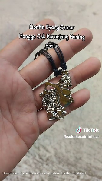 Liontin Eyang Semar Monggo Cek Keranjang Kuning Bosku #semar #wongjowo #jowopride🔥 #jawapride🔥 #kejawen