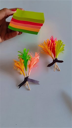 How To Make Realistic and Easy Paper Flowers | Easy Flowers DIY | Sticky Craft Paper Flower Design