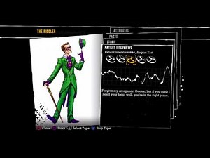 Batman: Arkham Asylum - The Riddler Interview Tapes