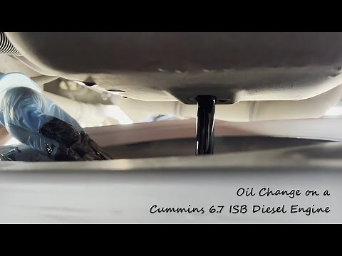 RV Maintenance: Cummins 6.7 ISB Diesel Pusher Oil Change
